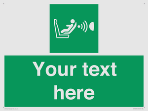 Custom safe condition child seat presence orientation detection system